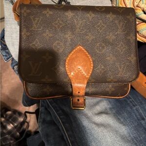 Louis Vuitton Brown Monogram Messenger Bag! Love it!